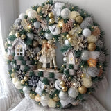 Guirlanda Decoração Natalina Luxo 65CM