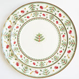 Conjunto de Porcelana Natalino com 2 Peças