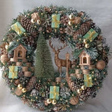 Guirlanda Decoração Natalina Luxo 70CM