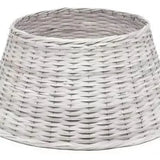 Saia De Árvore Natal Rigida Fibra Cinza 45x70cm