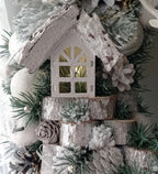 Guirlanda Decoração Natalina Luxo com Led 65CM