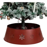 Saia Decorativa Natalina Natal Árvore De Natal Base Ferro 70x60x25