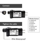 Luzes de Fadas Natalinas IP65 - Encanto e Magia em 50m
