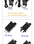 Luzes de Fadas Natalinas à Prova d'Água – Encanto e Magia
