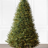 Árvore de Natal Verde Premium com Galhos Articulados, Suporte Metálico e Micro LEDs Embutidos