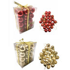 Bola De Natal 48 Peças|4CM Decoração de Natal