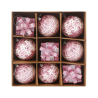 Kit 9 Peças Bolas De Natal 8CM